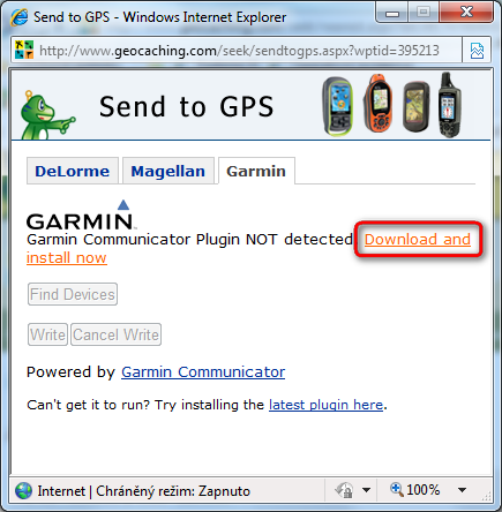 does garmin communicator plugin support forerunner 301